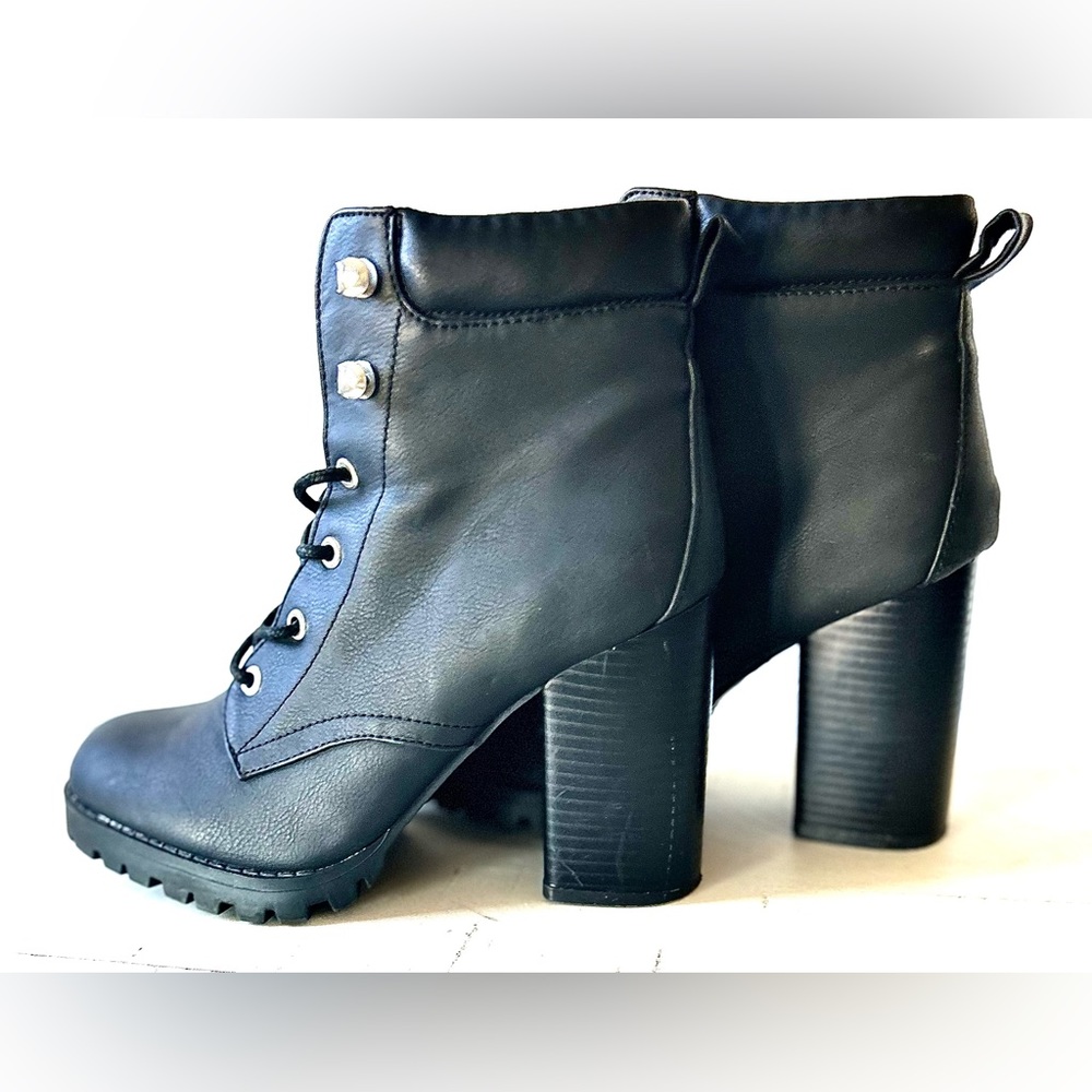 Black Lace Ups